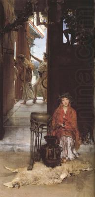 Alma-Tadema, Sir Lawrence The Way to the Temple (mk23) china oil painting image